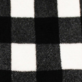 Black / White Buffalo Check